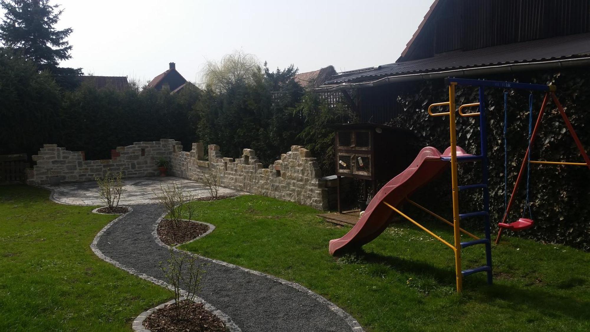Cafe Im Hof- Bed & Breakfast Streufdorf Exterior foto
